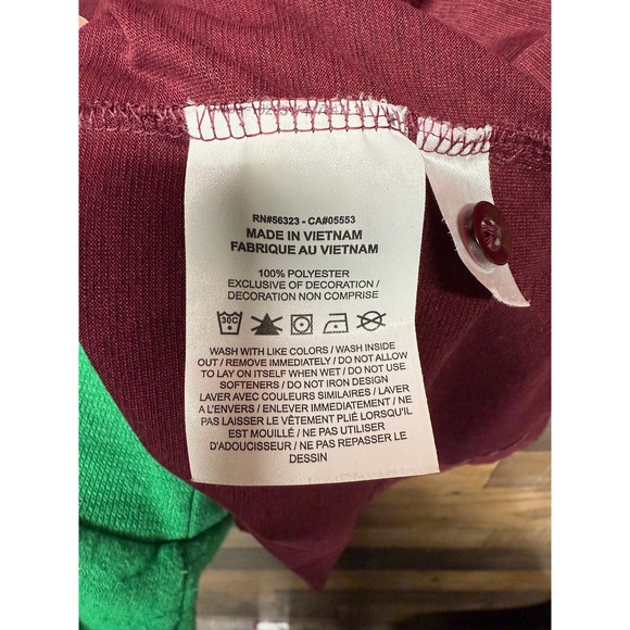 Nike Dri-Fit Maroon Minnesota Golden Gophers Polo Shirt Mens Large - Picture 4 of 5